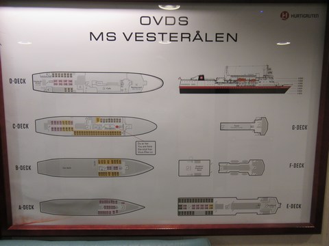 MS Vesterlen dek indeling