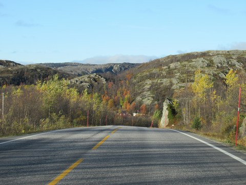 Onderweg naar Kirkenes Lufthavn Hybuktmoen